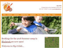 Tablet Screenshot of digitkids.ie